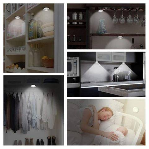 Set de 3 luces Led + control
