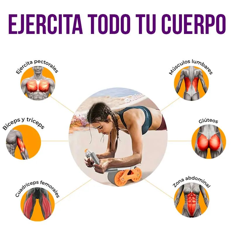 AbRoller® - Rueda de Abdominales con Temporizador