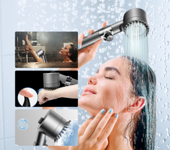 HydroGlow® - Cabezal Ducha Premium de Alta Presión