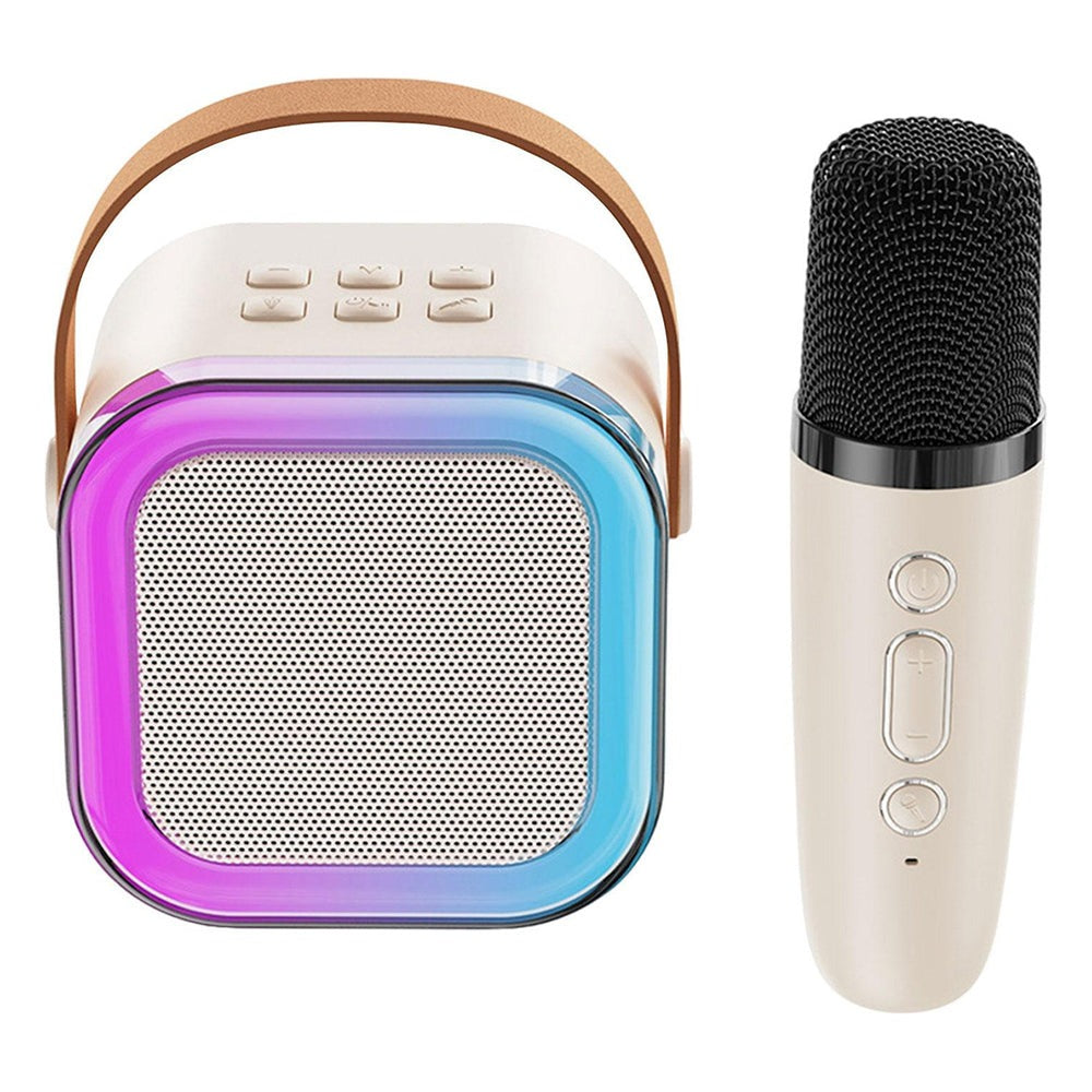 Bocina Bluetooth Karaoke Con Micrófono