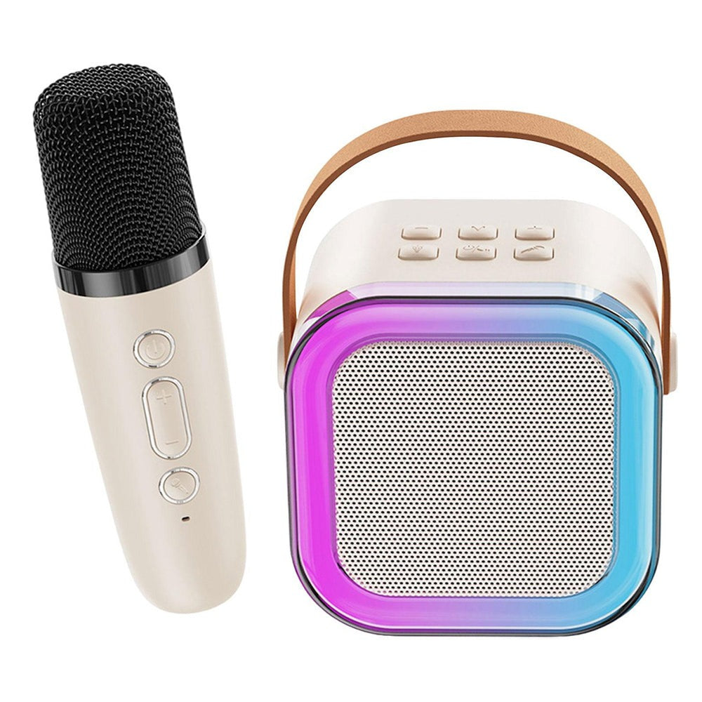 Bocina Bluetooth Karaoke Con Micrófono